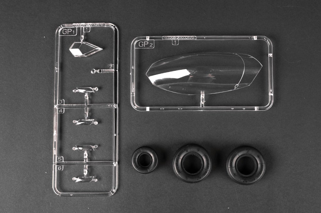Trumpeter 132nd scale F-35A Lightning II Clear Parts