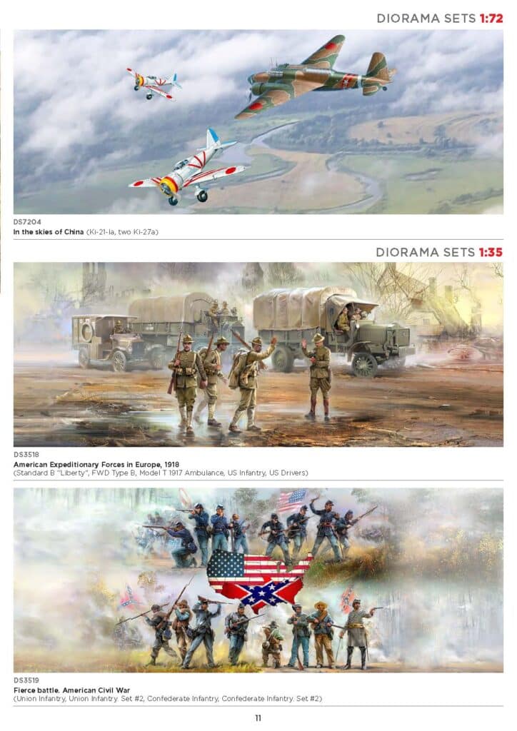 ICM Catalog 2023 Diorama Sets