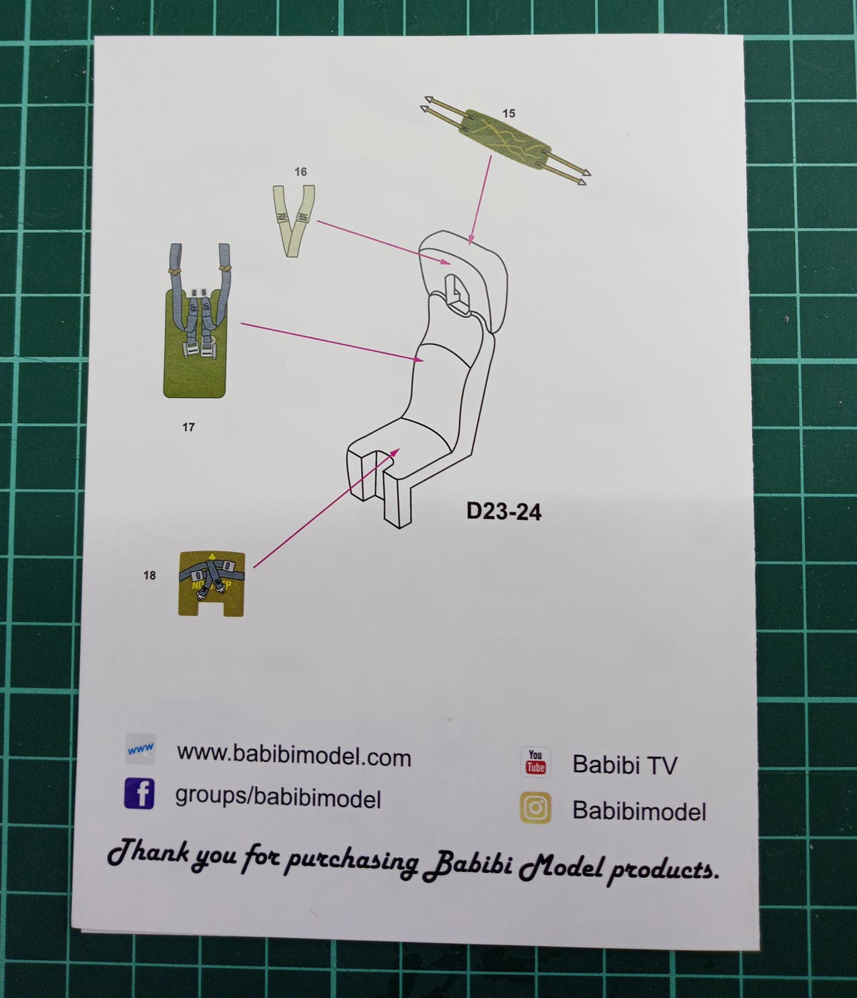 F-4E (Late) Phantom 3D Cockpit Detail Kit. For 1/48 Hasegawa Kits Detail-4
