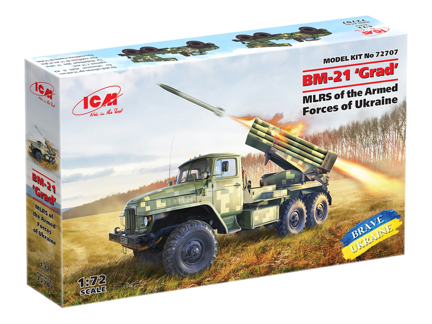 BM-21 ‘Grad’ MLRS of the Armed Forces of Ukraine Box