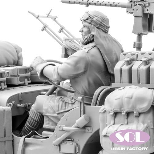 SOL Model's 116 Scale WWII SAS Raider-2