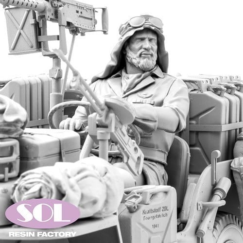 SOL Model's 116 Scale WWII SAS Raider-3