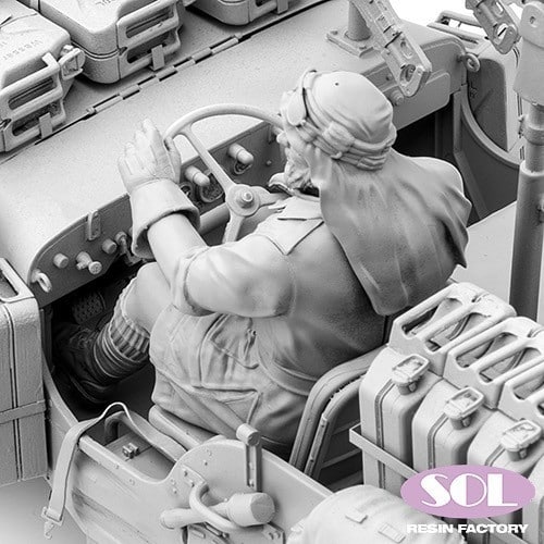 SOL Model's 116 Scale WWII SAS Raider-5