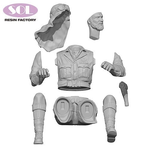 SOL Model's 116 Scale WWII SAS Raider-6