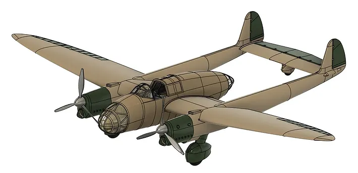 1/48 & 1/72 - Praga E-51 3D printed kits by Airmastr