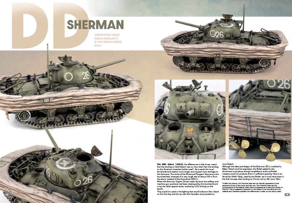 AFV Modeller 131 - Dd Sherman