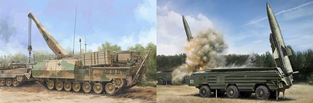 A Buffalo & Tochka from Hobbyboss in November