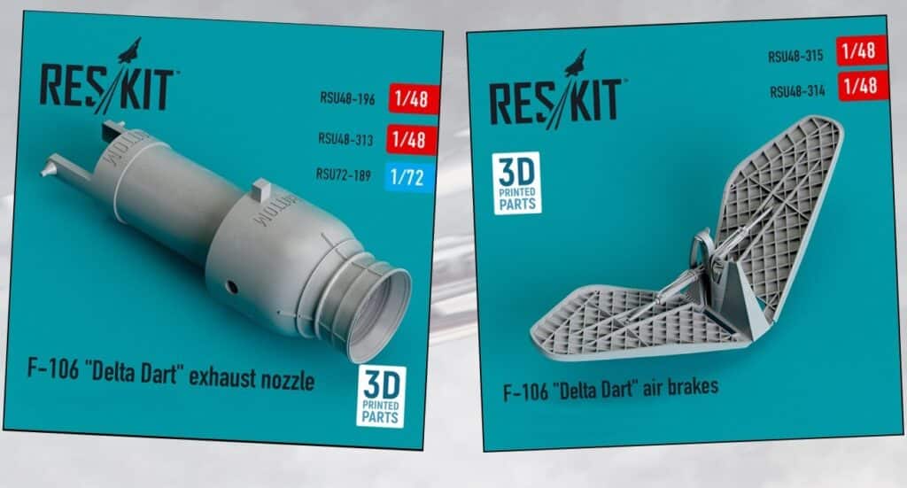 F-106 Delta Dart Detail Sets Released