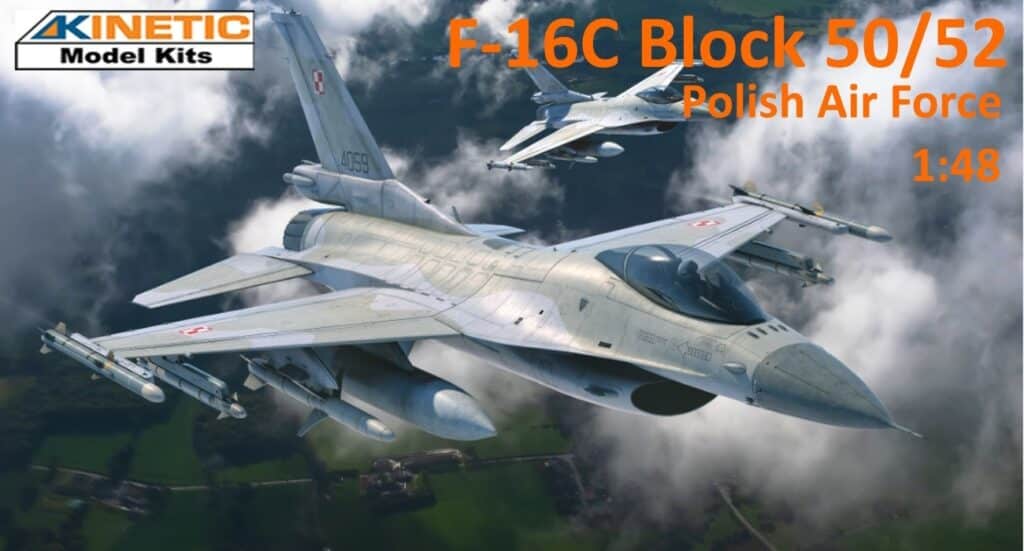 Polish F-16C Viper Out Soon. 48156 - F-16C Ban 50/52 Polish Breeze Drive Viper – 1:48