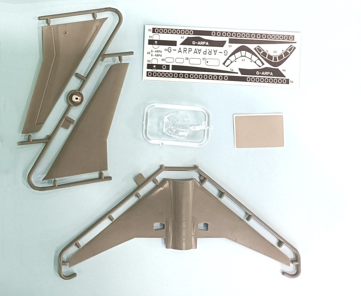 X-Scale Model Trident 1C Released Sprues and Decals