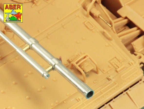 Aber Barrel Sets for German, Soviet, and Swedish Armor 35 L-310 Armament for Russian BMP-3-2