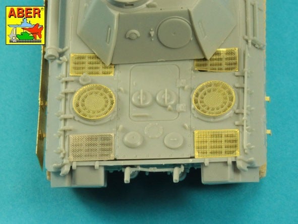 Aber Releases New 1-72 Scale German Panther PE Grill Set-3