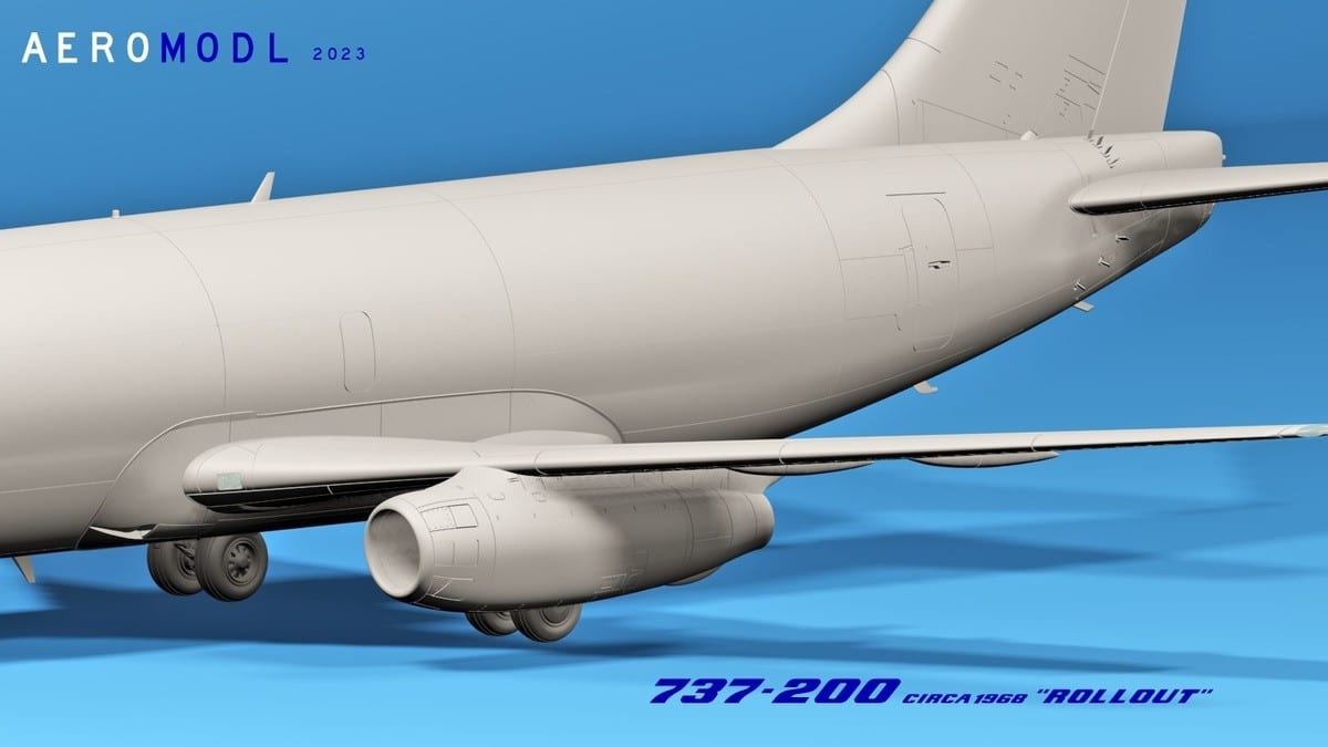 Aeromodl to Offer 172 Scale Boeing 737-200 in Three Configurations Rollout-2