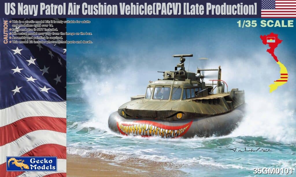 Gecko Models Announces Unique 1/35 Scale SK-5 PACV Model Cover