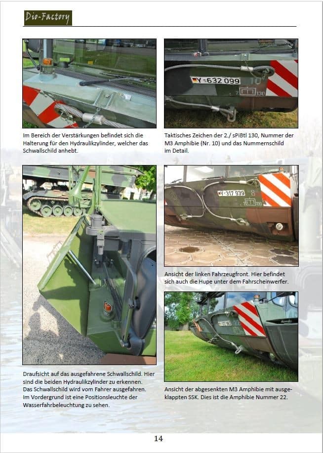 German Army M3 Amphibious Rig WalkAround & InAction Booklet Released Cover page-14