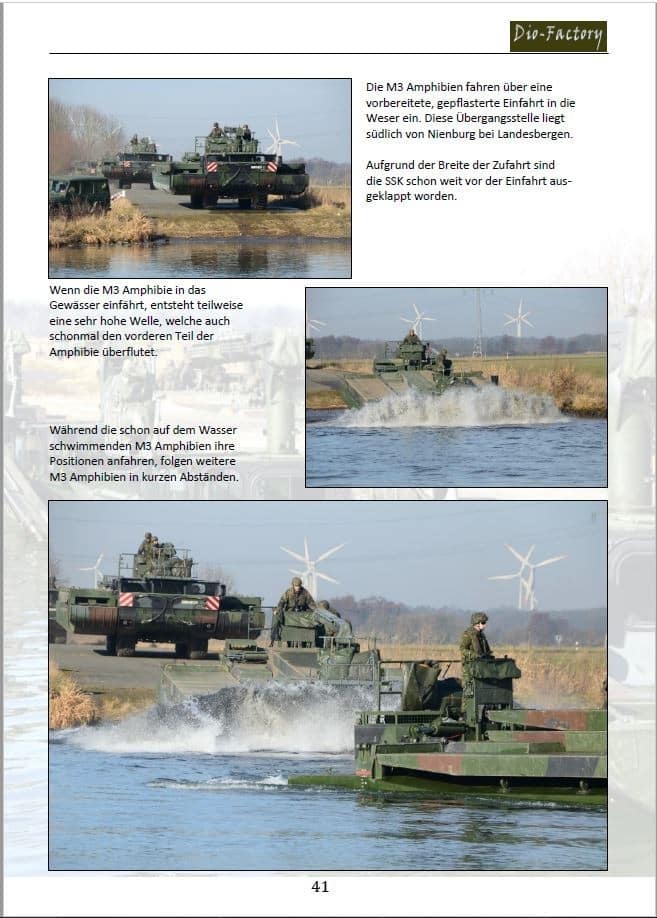 German Army M3 Amphibious Rig WalkAround & InAction Booklet Released Cover page-41