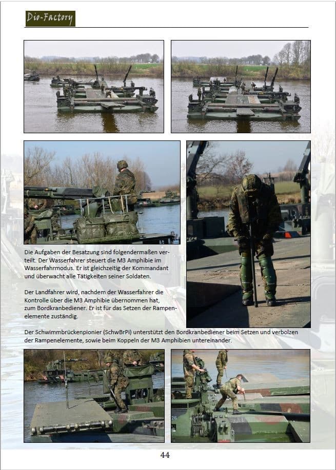 German Army M3 Amphibious Rig WalkAround & InAction Booklet Released Cover page-44