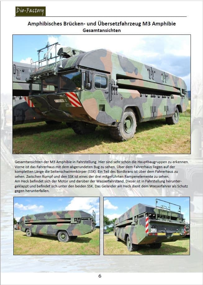 German Army M3 Amphibious Rig WalkAround & InAction Booklet Released Cover page-6