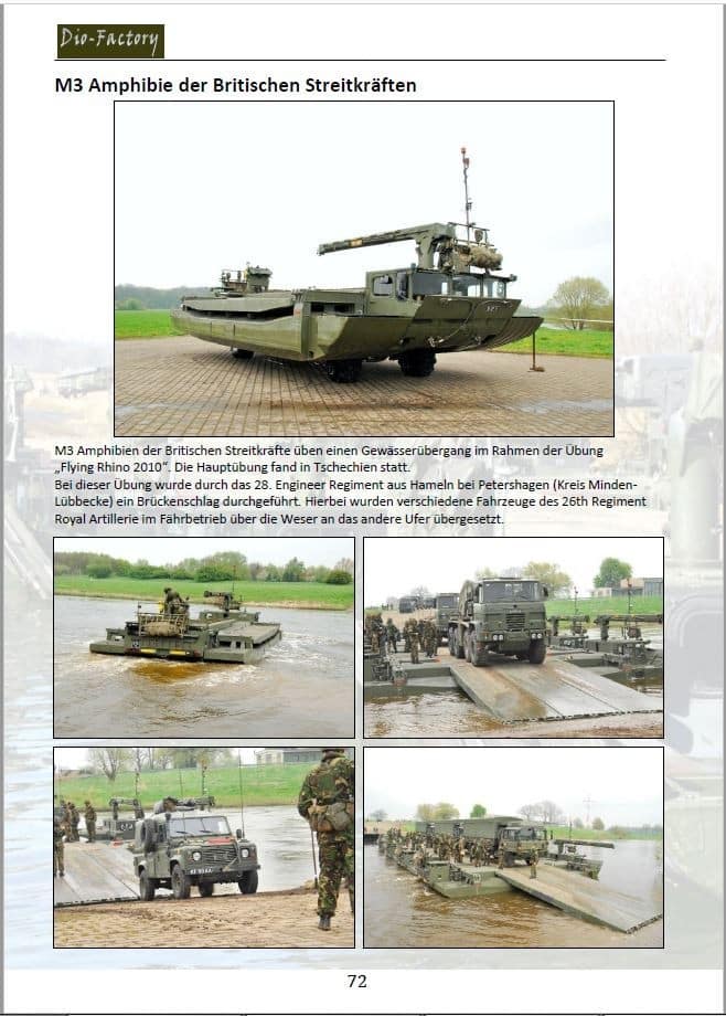 German Army M3 Amphibious Rig WalkAround & InAction Booklet Released Cover page-72