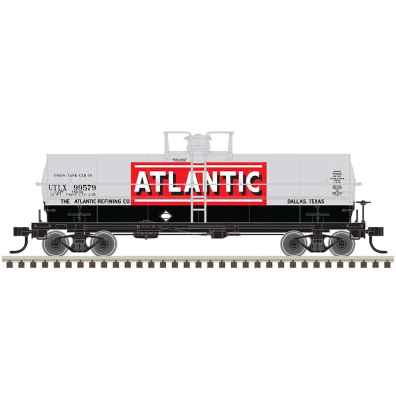 HO MASTER 11,000 GALLON TANK CAR ATLANTIC REFINING