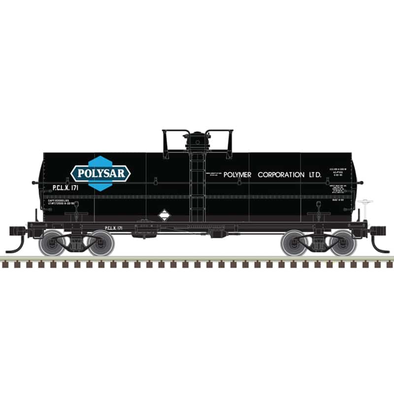 HO MASTER 11,000 GALLON TANK CAR POLYSTAR