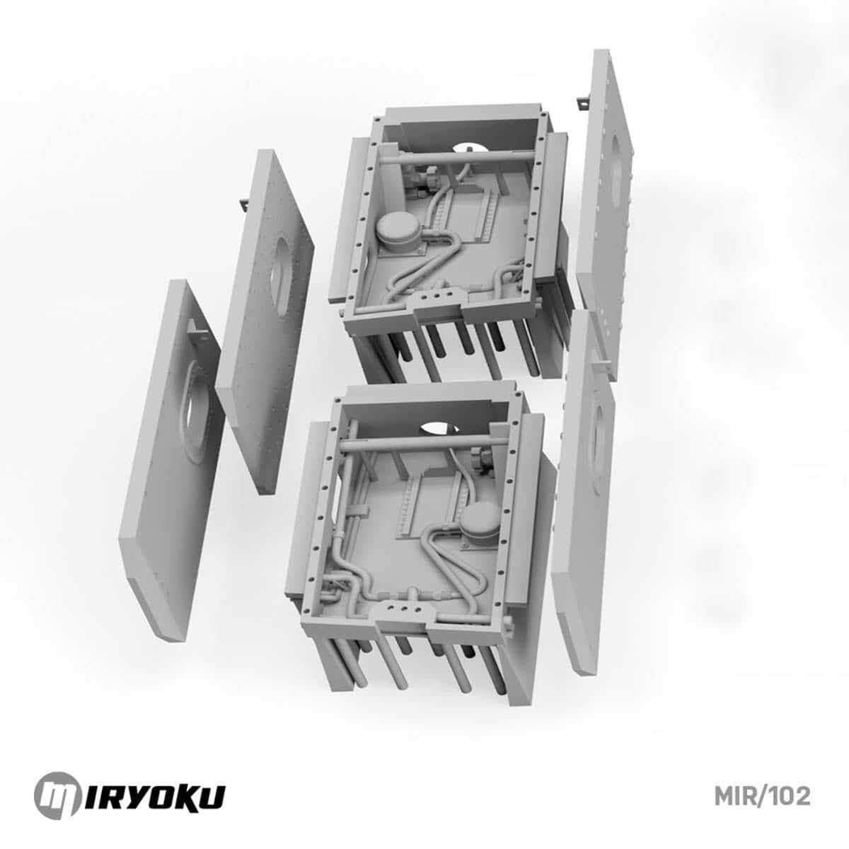 Miryoku Releases New Bf 109 Inspection Cover Sets MIR/102-3