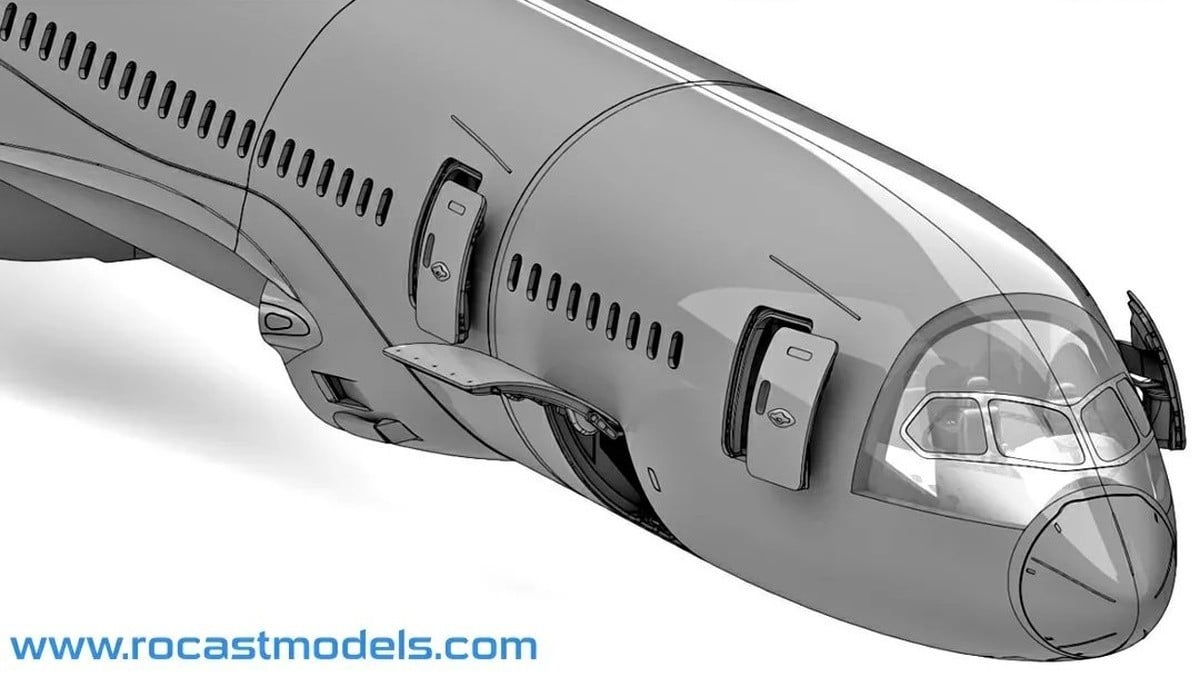 Rocast Models to Release Detailing Sets for Boeing 787 Dreamliner Internal in 1144 Scale-2