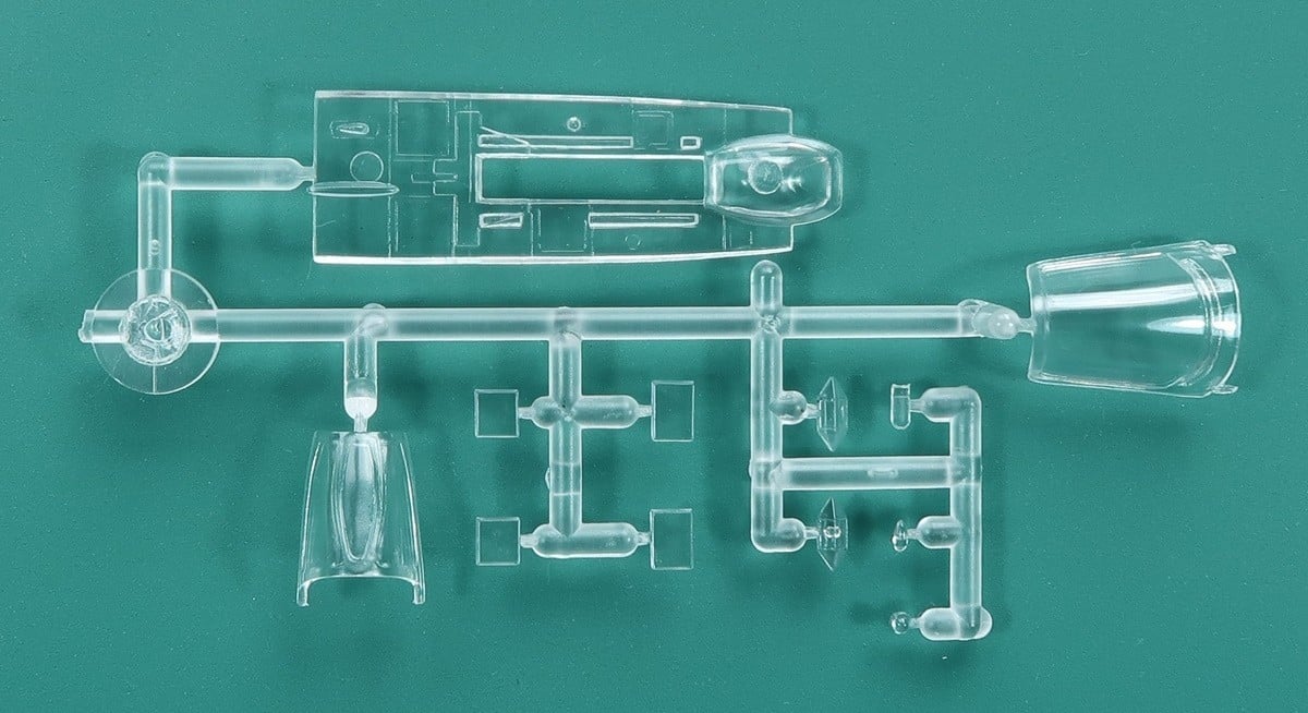 SW72149 F8U-1P-RF-8A over Cuba Clear Parts