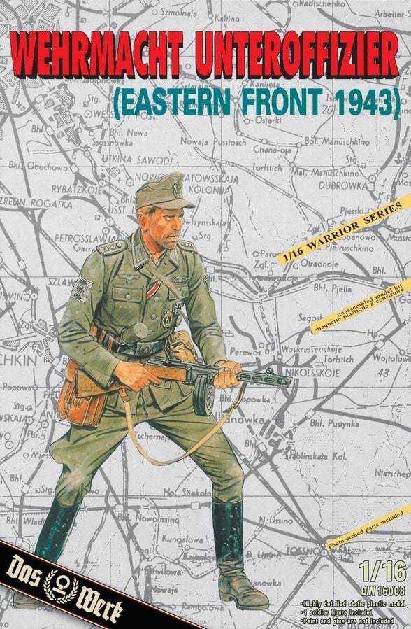 Select Dragon 116 Warrior Scale Figures Now Available Under Das Werk Label German Wehrmacht Unteroffizier