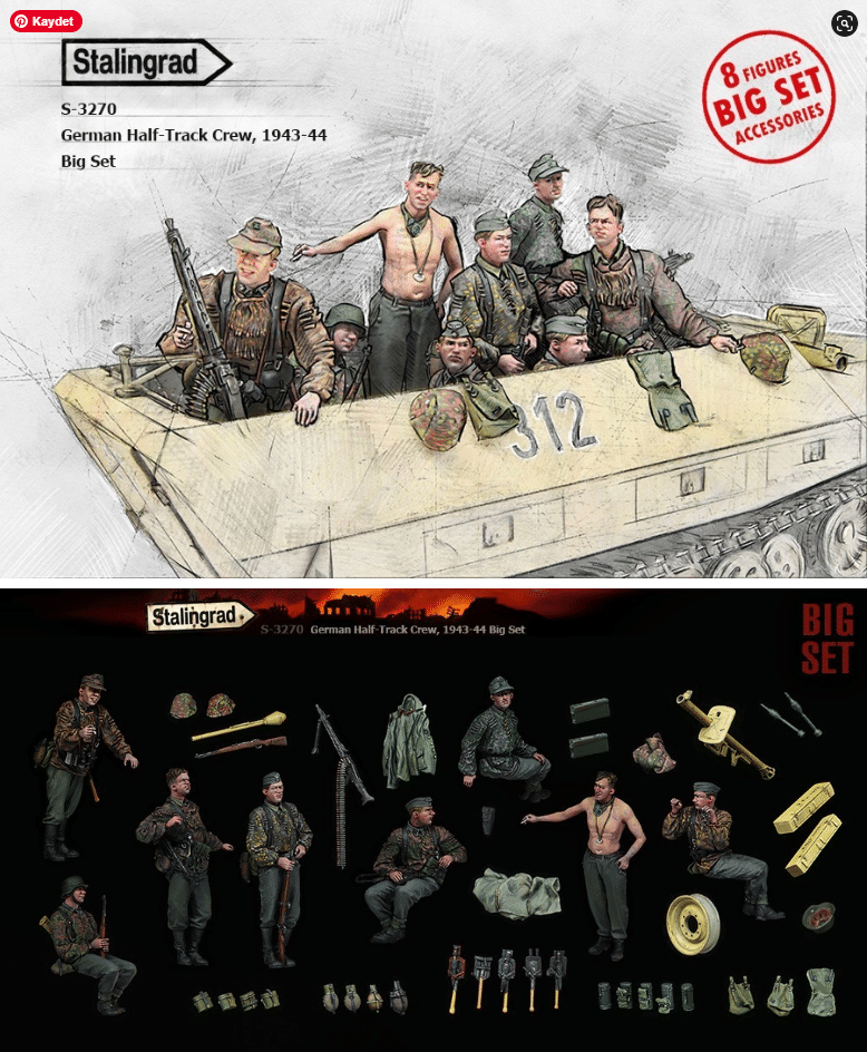 Stalingrad's Sd.Kfz. 251 German Half-Track Crew