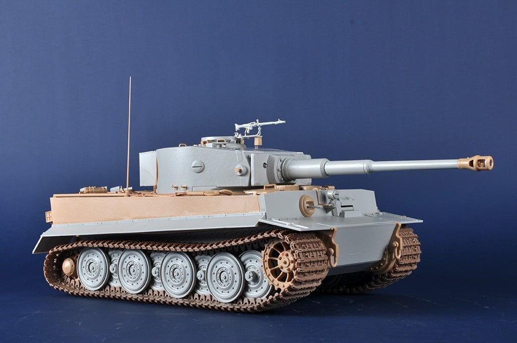 Trumpeter's Tiger II Announcement Changed to Late Production Tiger I Test-2
