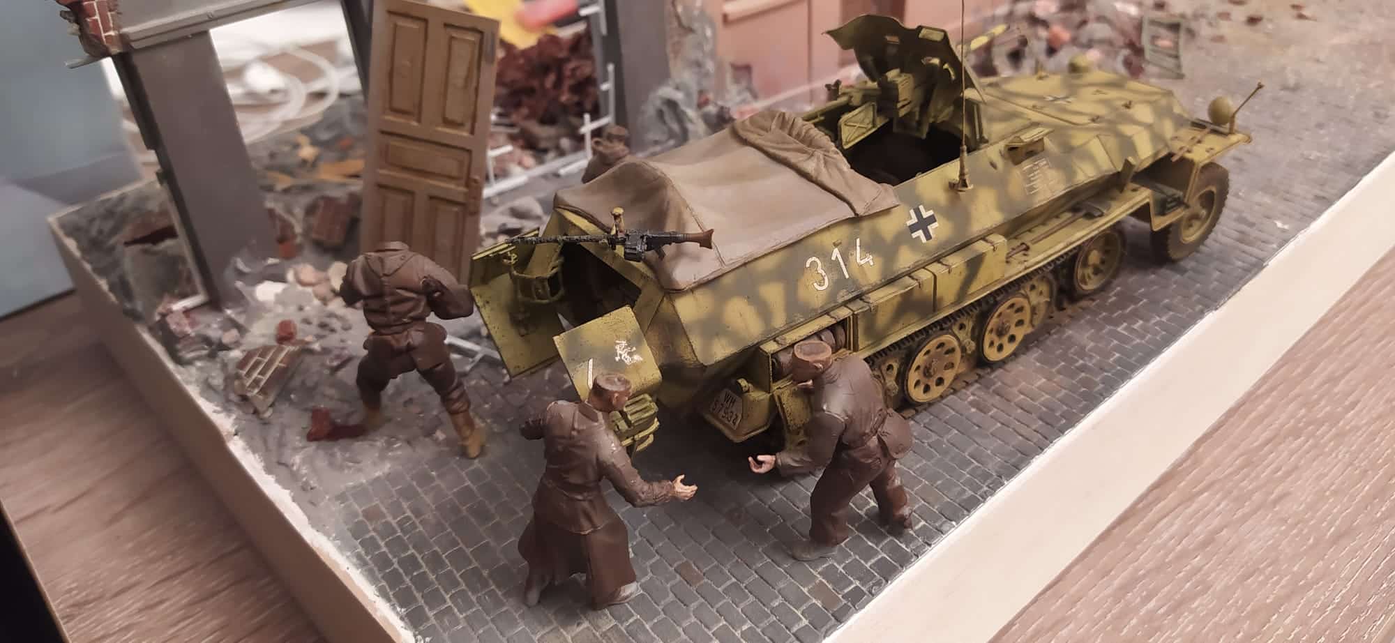 A scene from the Remagen street battles-18