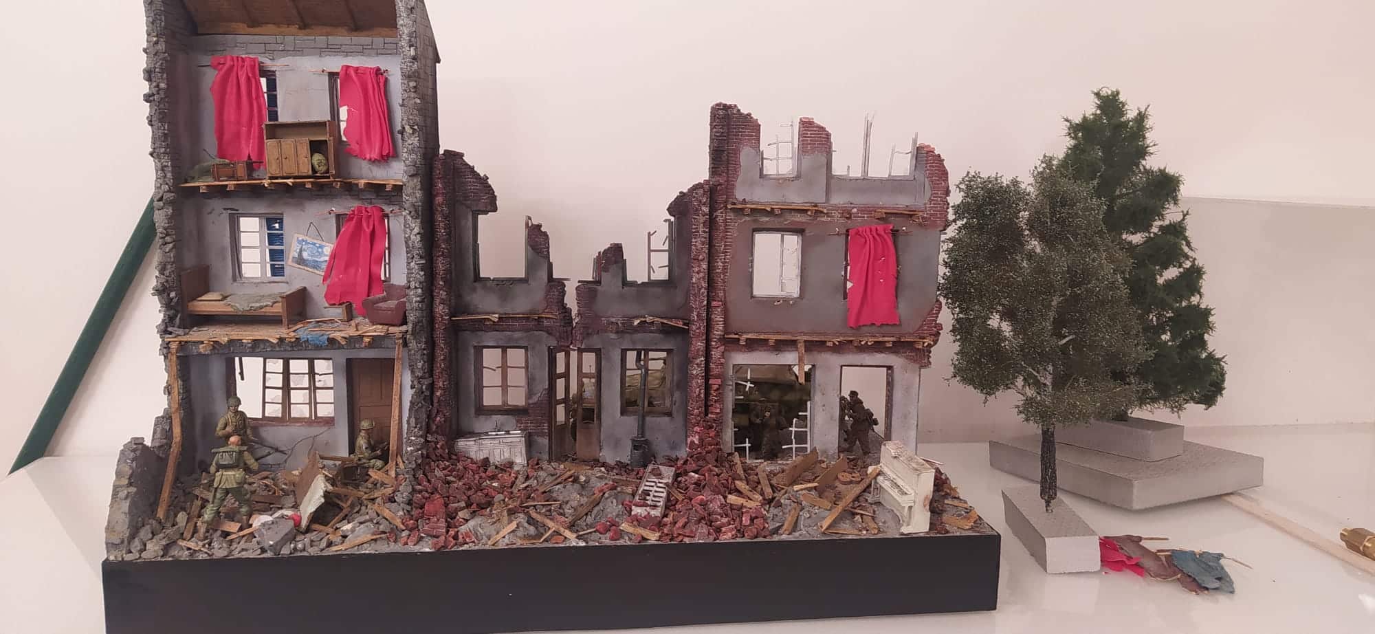 A scene from the Remagen street battles-17