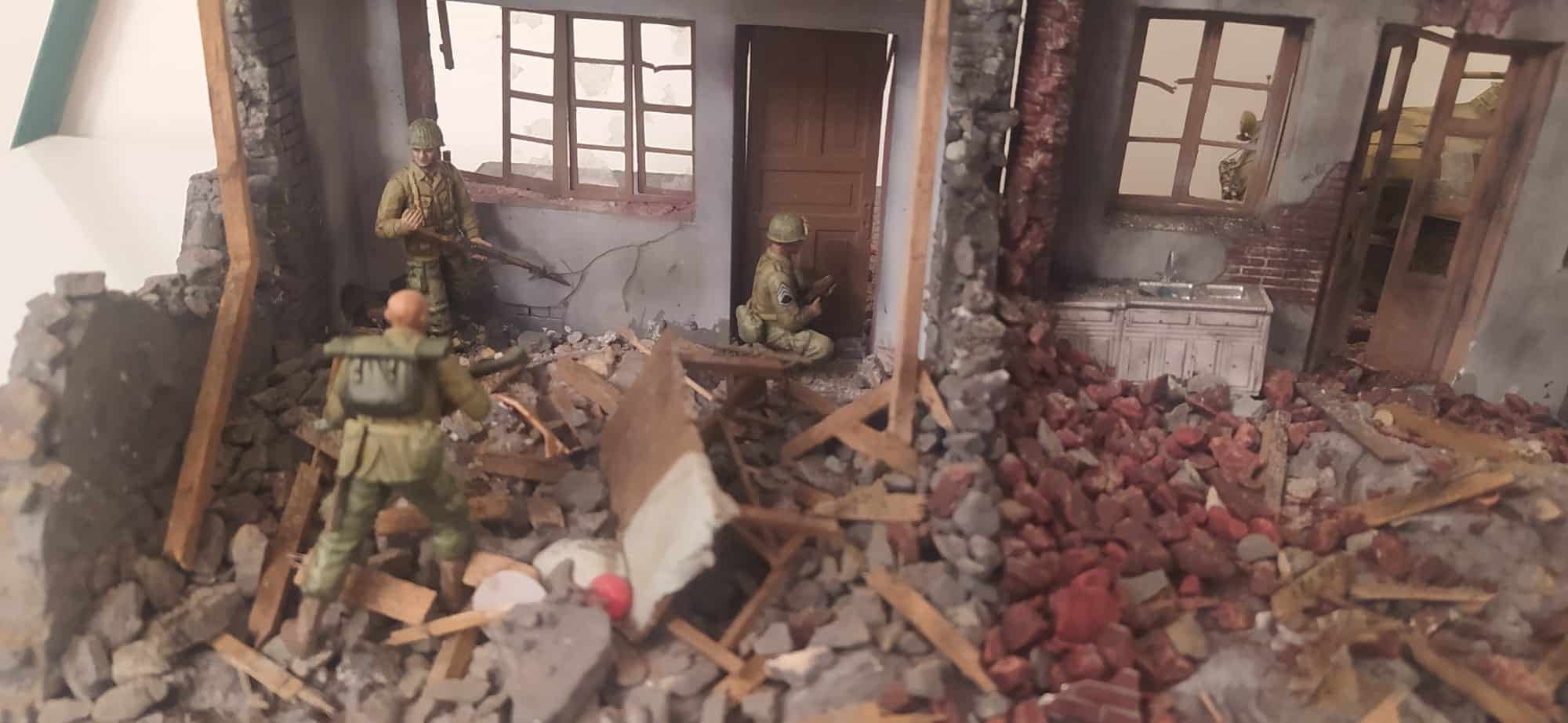 A scene from the Remagen street battles-22