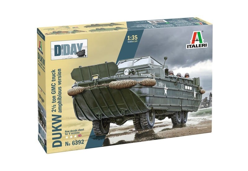 Italeri DUKW 2½ GMC Truck Amphibious Version Box
