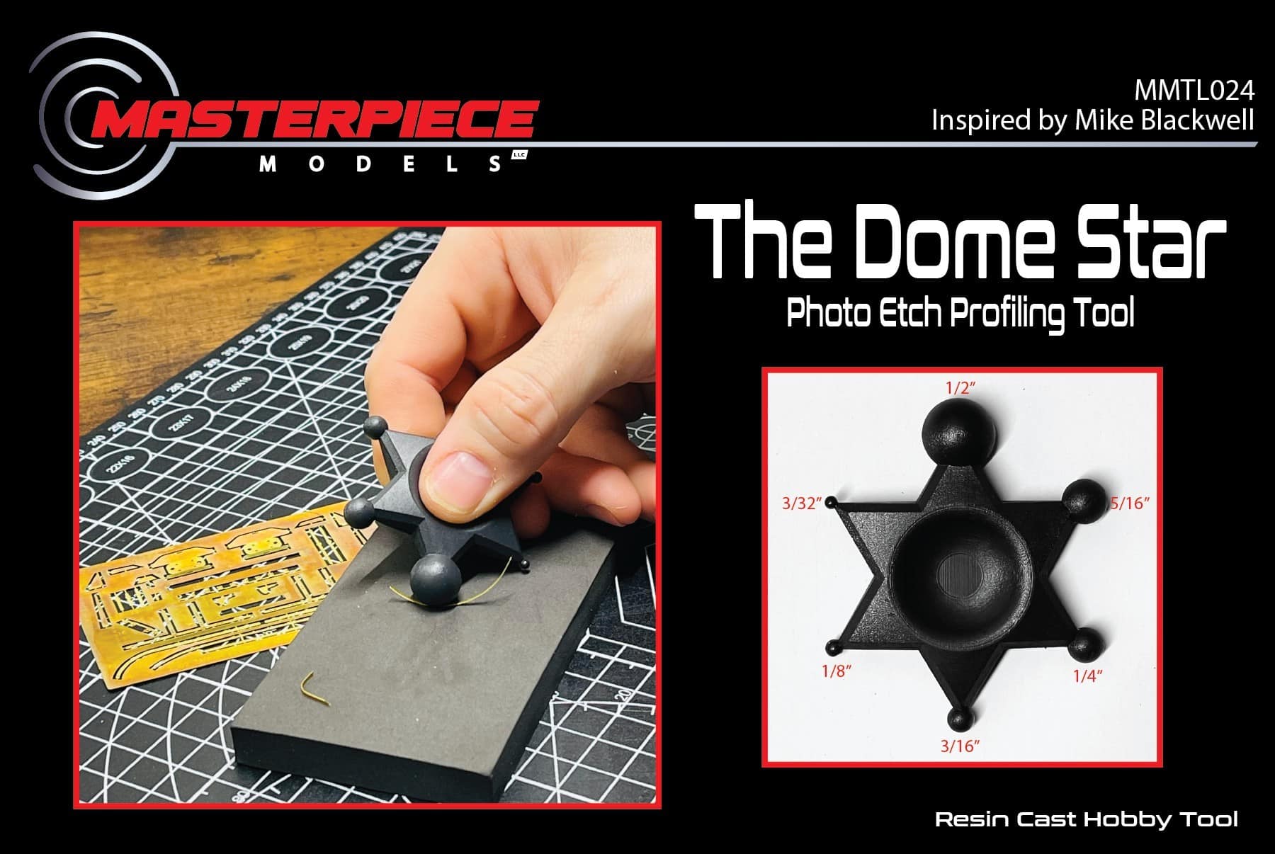 Masterpiece Model Photo Etch Profiling Tool