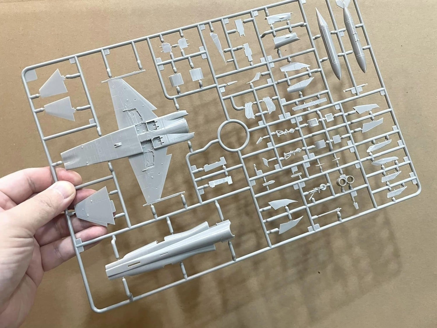 Wolfpack Design Unveils First Test Shots of 172 Scale F-5EF Tiger II Kit Sprue
