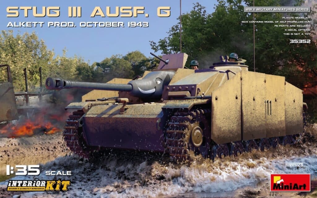 35352 STUG III AUSF. G ALKETT PROD. OCTOBER 1943 INTERIOR KIT