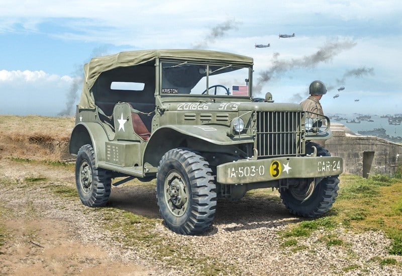 Italeri Dodge WC-56/57 Command Car Reissued