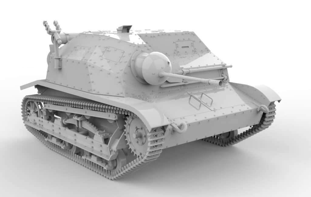 Landships Modeling TKS Tanquettes