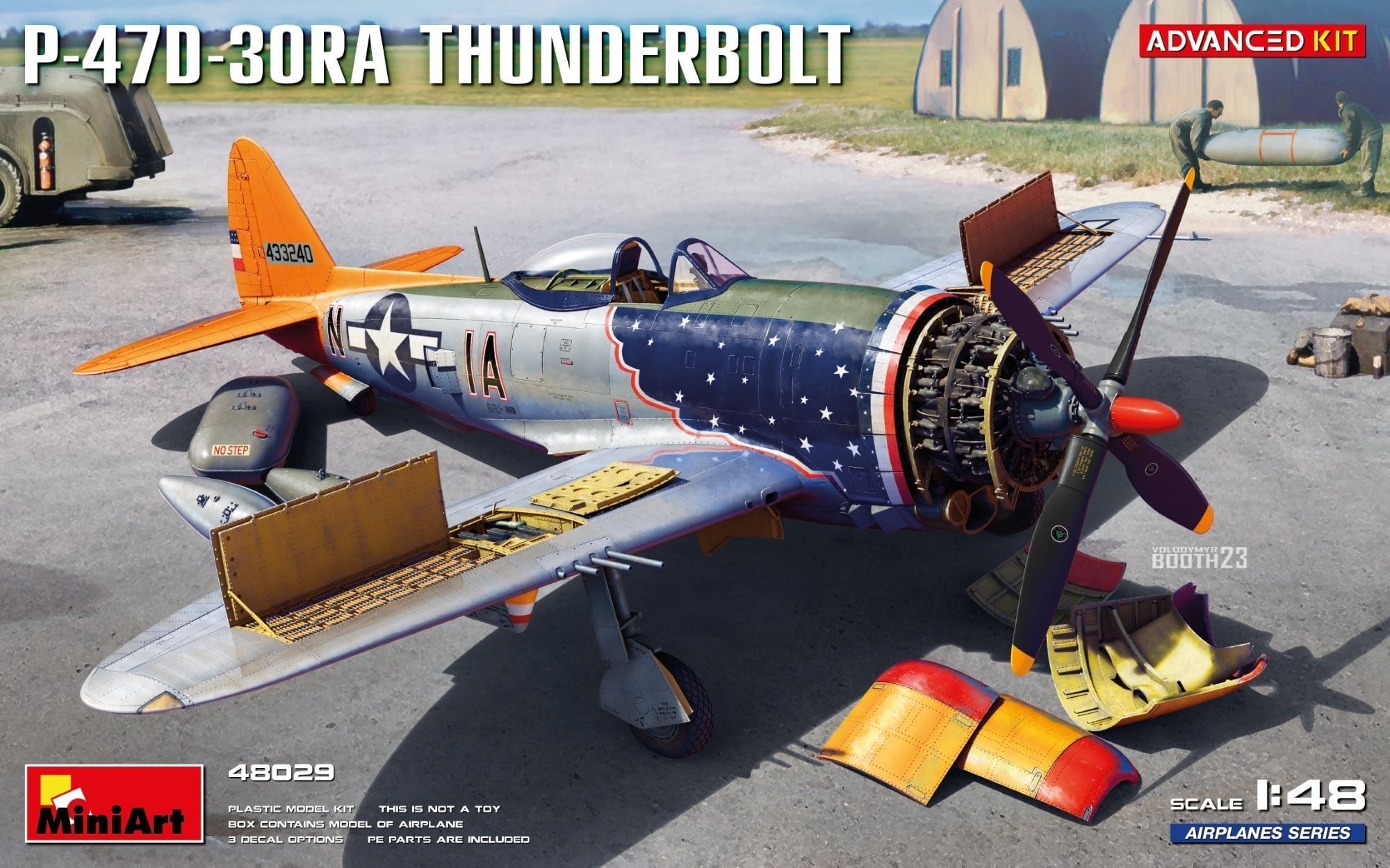 48029 P-47D-30RA THUNDERBOLT. ADVANCED KIT