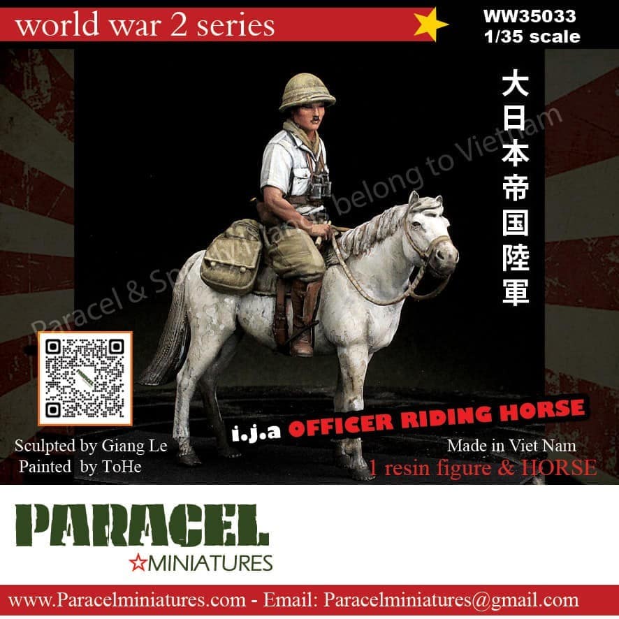 WW II - Imperial Japanese Army w/ Horses