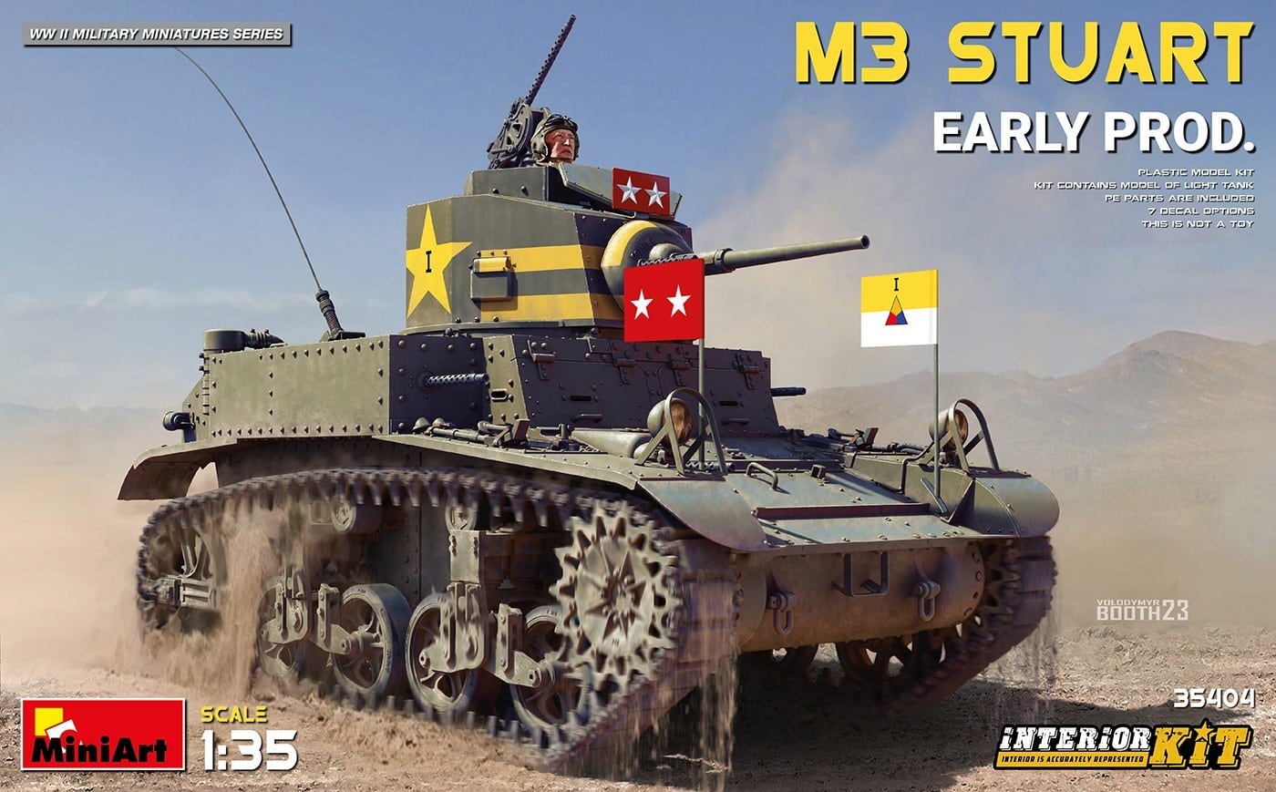 MiniArt 35404 M3 Stuart Early Prod. Interior Kit