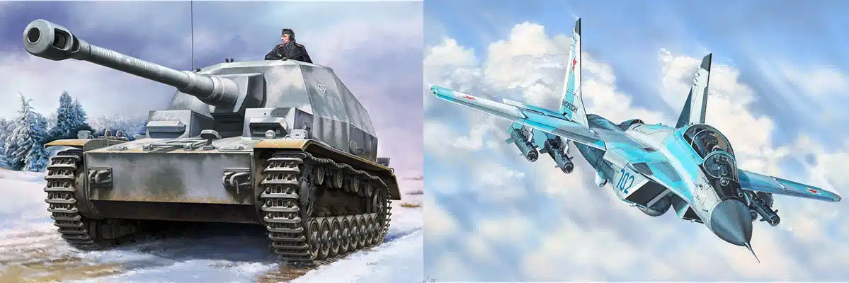 Hobbyboss will be releasing the MiG-35 & Dicker Max in July.