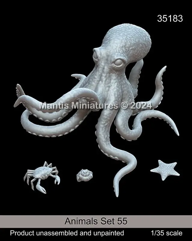 Animals and Accessories from Mantis Miniatures