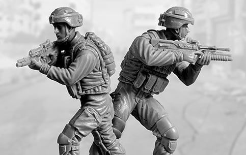 Blackdog: IDF Figures and Street Base