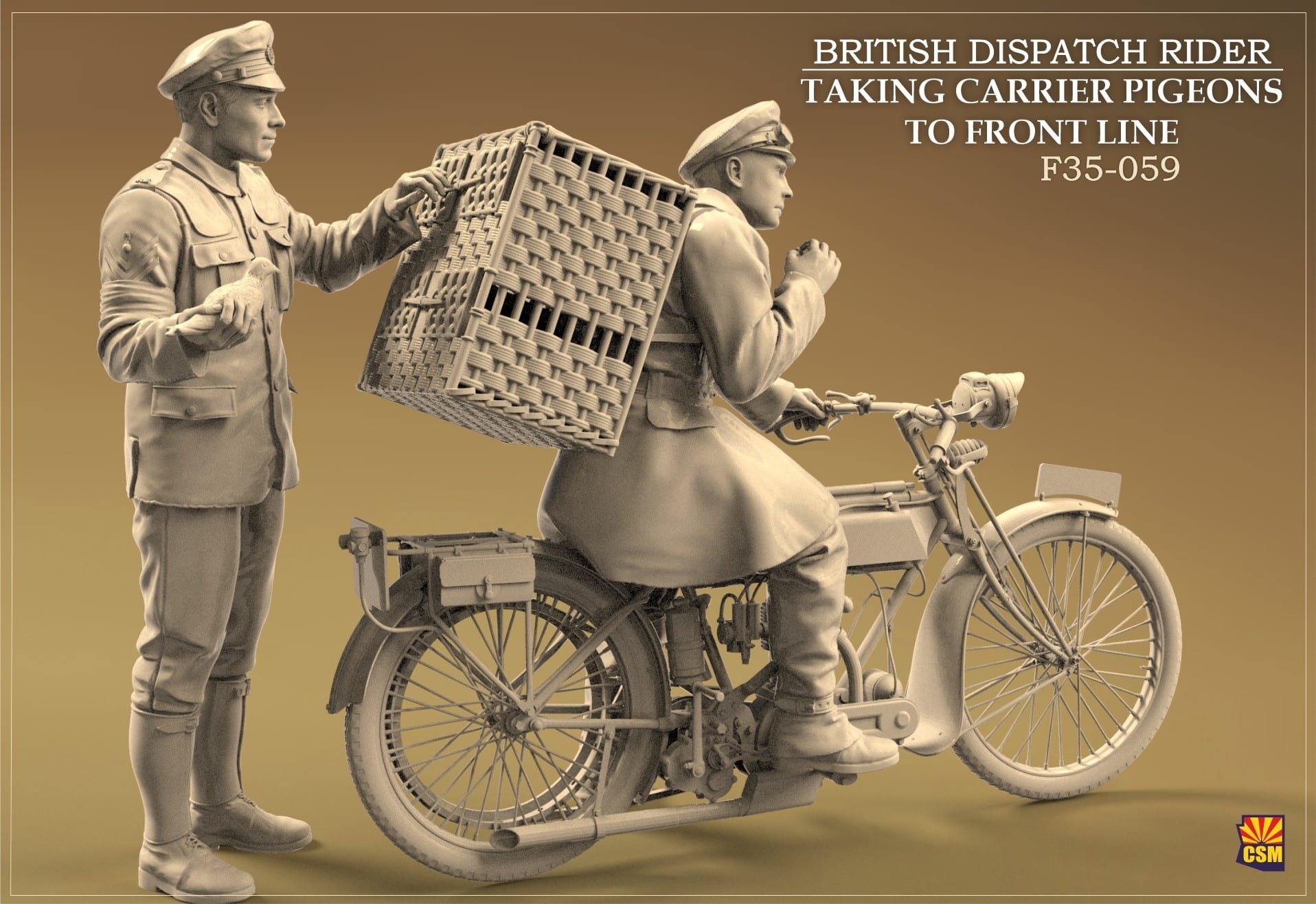 Copper State Models : British Dispatch Riders