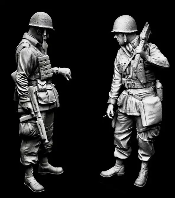 Mitches Military Kit Models - WWII US Figure