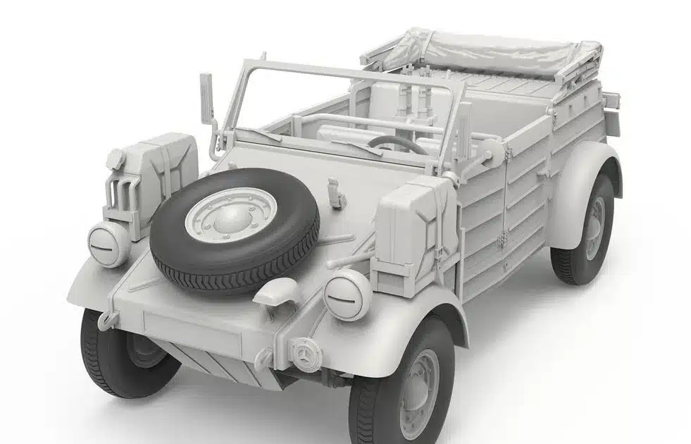 Meng's German Pkw.K1 Kubelwagen Type 82 in 35th size...