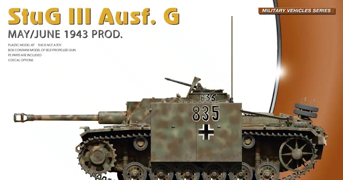 MiniArt's 1/72nd Sturmgeschutz III Ausf.G May-June 1943...